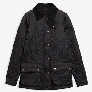 Barbour Beadnell Polar Quilt Jacket Black